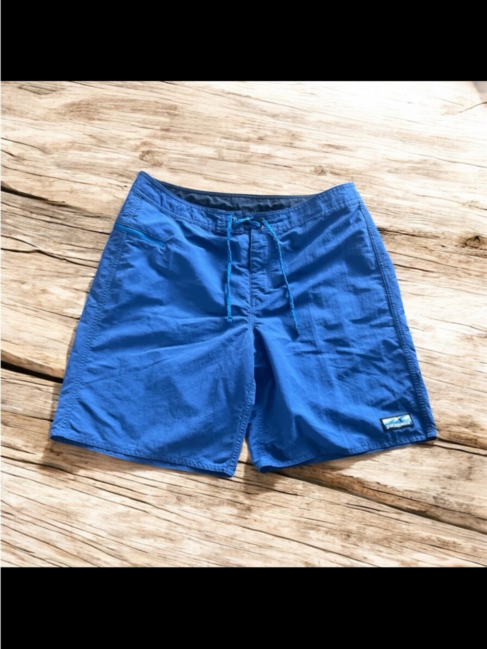 Patagonia Wavefarer Board Shorts Men’s 34 Blue Swim Trunks Gorpcore Outdoor